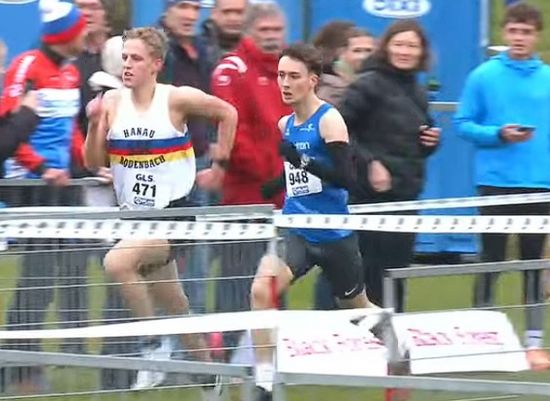 Tim Völker Deutscher U18-Vizemeister im Crosslauf